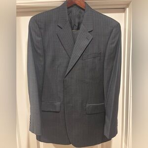 Ralph Lauren Dark Gray Pinstripe Suit